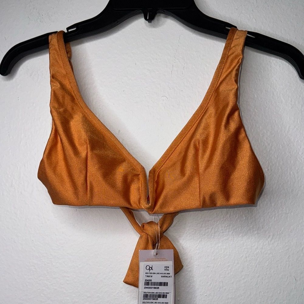 OPALOCKA SWIMWEAR DRAKE BIKINI CROP TOP Size Medium